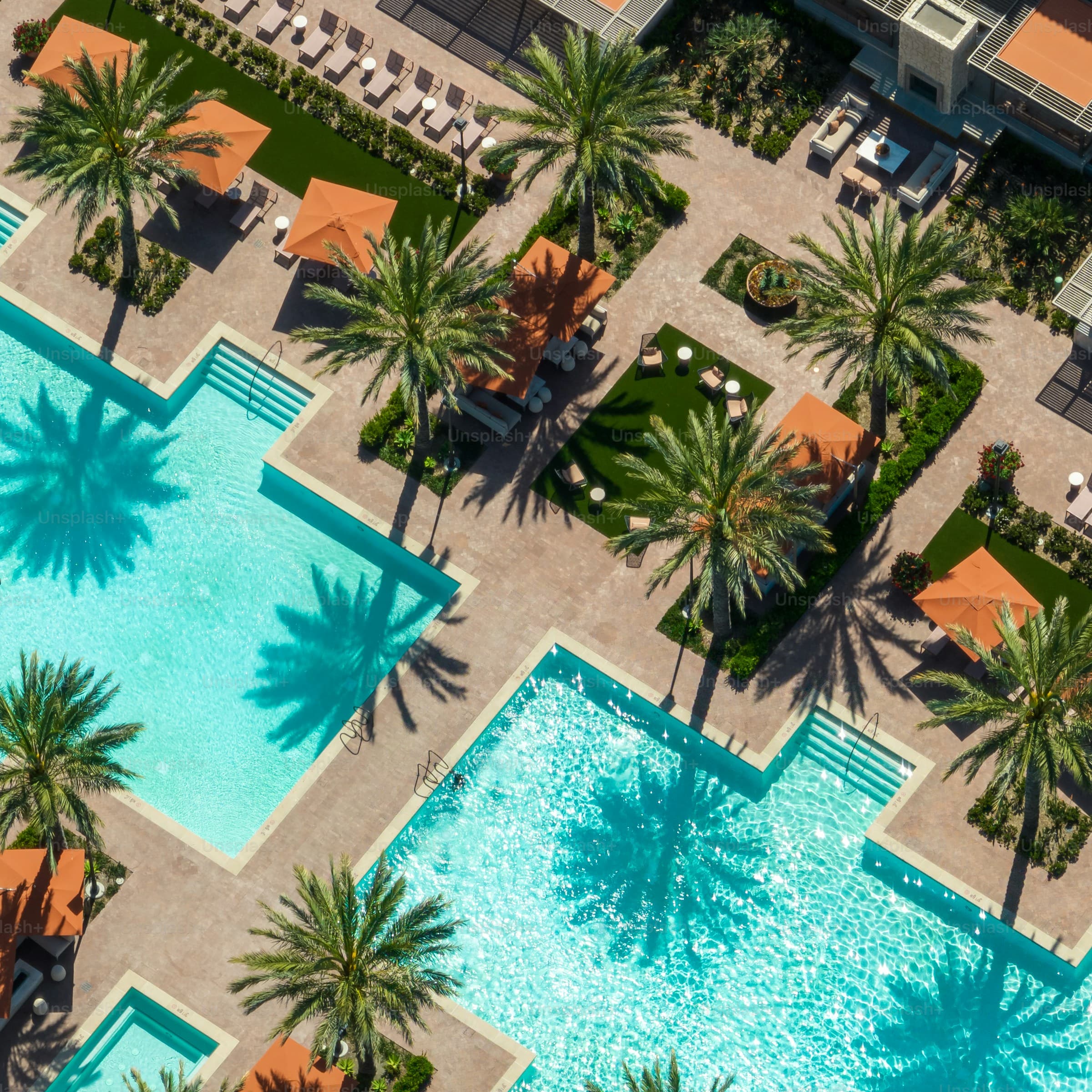 Los Flamingos — atmospheric view
